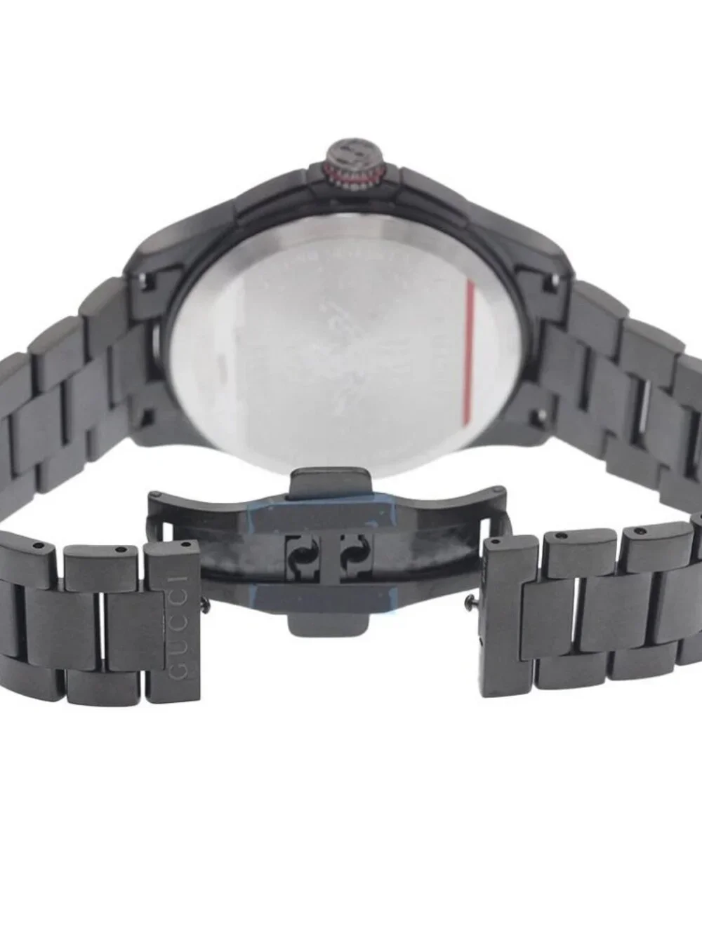 GUCCI G timeless 126.2/YA126268 Chronograph black Dial Quartz Men's Watch_973696